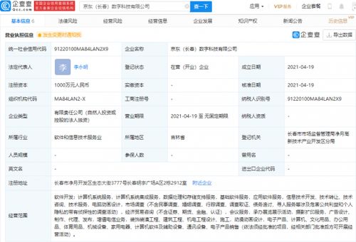 京東關聯企業成立數字科技新公司,經營范圍含動漫動畫設計等